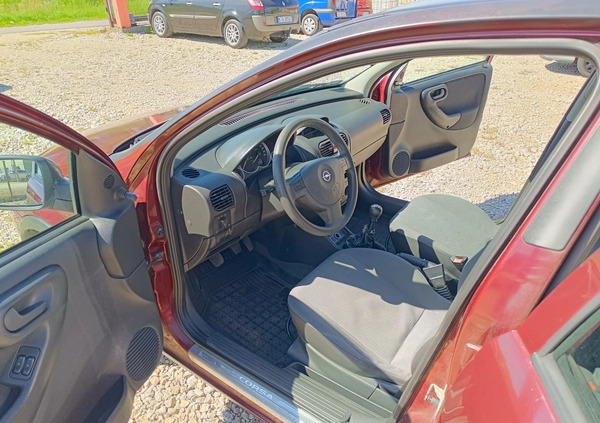 Opel Corsa cena 3350 przebieg: 184690, rok produkcji 2002 z Ożarów Mazowiecki małe 191